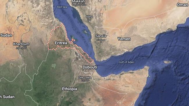 Eritrea, on the Horn of Africa, is often regard as the “North Korea of Africa”. Picture: Supplied