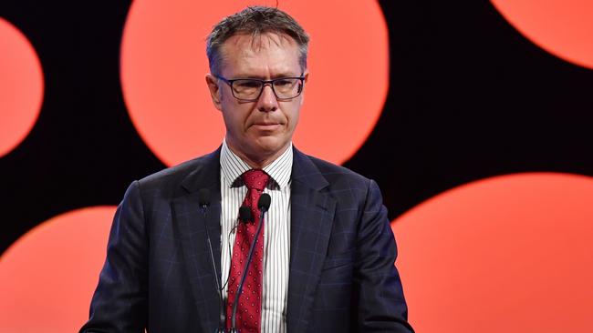 Reserve Bank is Australia deputy governor Guy Debelle is leading the central bank’s work on assessing climate change risks to the Australian banking system. Picture: AAP