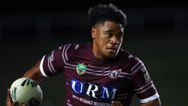 Moses Suli has the potential to become a regular NRL centre. Picture: Getty Images