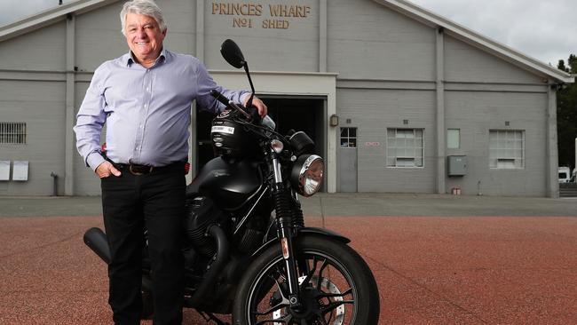 SUN TAS. Motorcycle rider Damien Codognotto of The Motorcycle Riders Association says Tasmania should do more to attract motorbike tourists to the state. Picture: NIKKI DAVIS-JONES