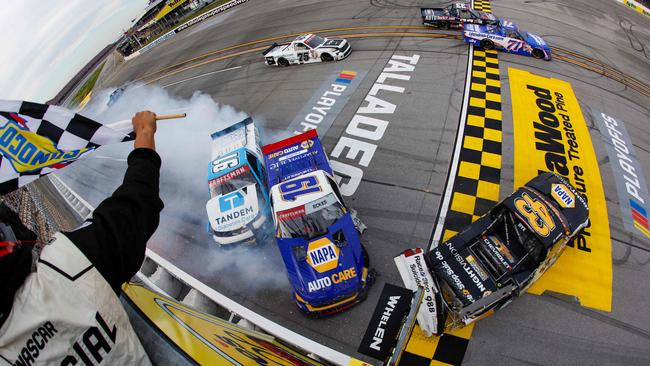 The federal government is getting the subs message out by sponsoring a team in the NASCAR series. Picture: Getty Images