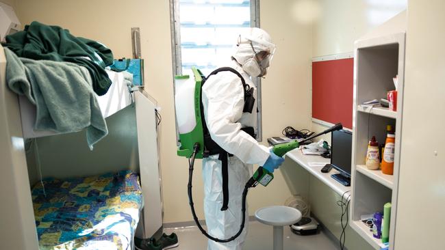 Frontline staff at Sydney’s Silverwater Correctional Complex taught inmates forensic cleaning skills as an additional measure to help keep COVID-19 outside prison walls.