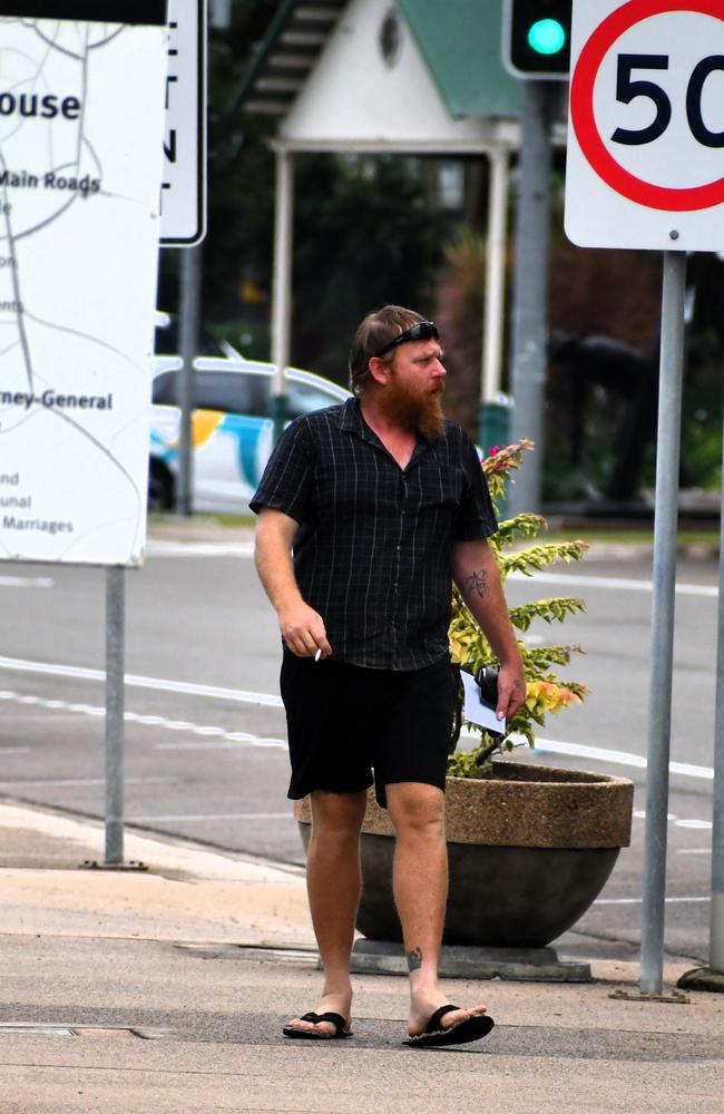 Shaun Marshall Bailey outside the Ingham Magistrates Court. Picture: Cameron Bates