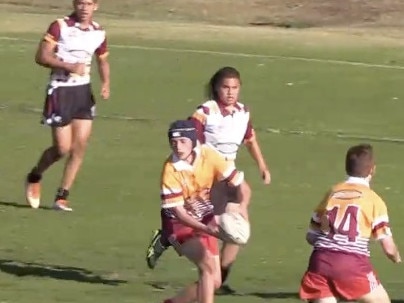 Screen grab for NRL schoolboys