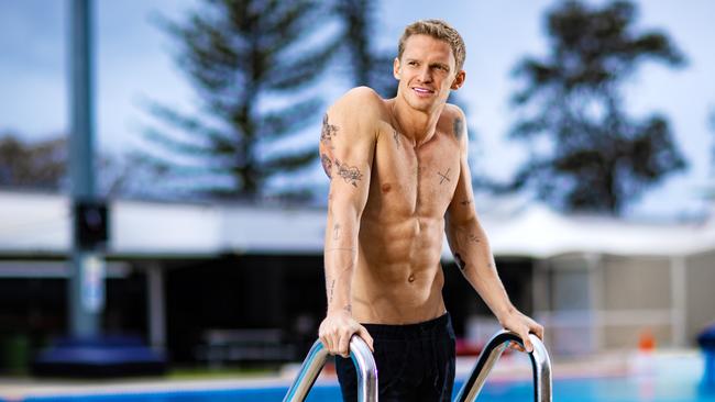 Cody Simpson said he had periods of extreme self-confidence and periods of extreme self-doubt within the sport. Picture: Nigel Hallett