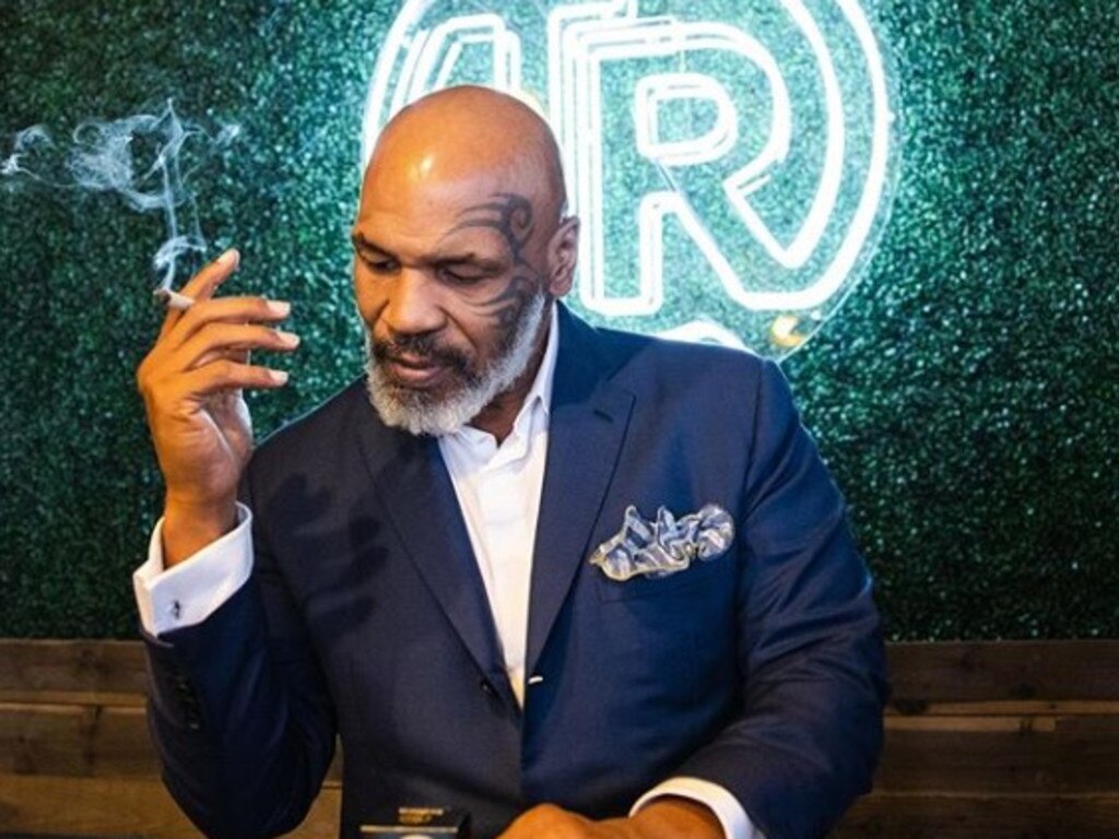 Mike Tyson is looking suave and calm while selling his marijuana ranch.