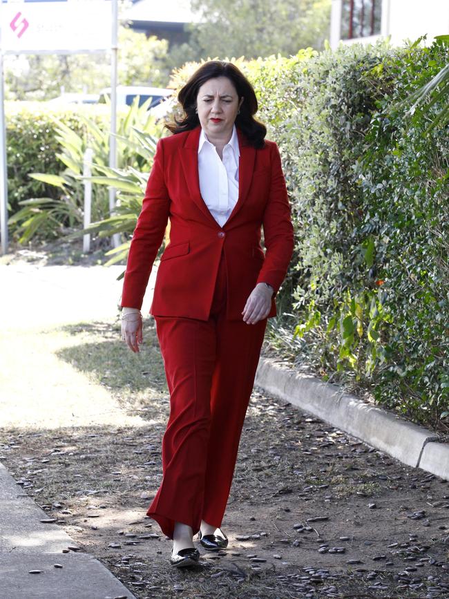 Queensland Premier Annastacia Palaszczuk. Picture: NCA NewsWire/Tertius Pickard