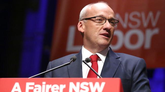 NSW Labor Leader Luke Foley: The new metro is wasteful. Picture: Jeremy Ng