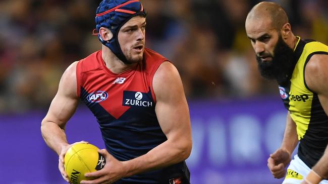 Angus Brayshaw finished third in the 2018 Brownlow Medal count.