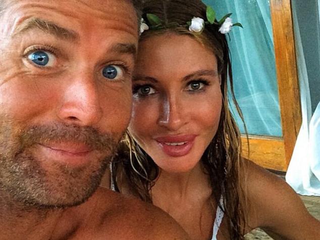 Pete Evans and Nicola Robinson -Instagram