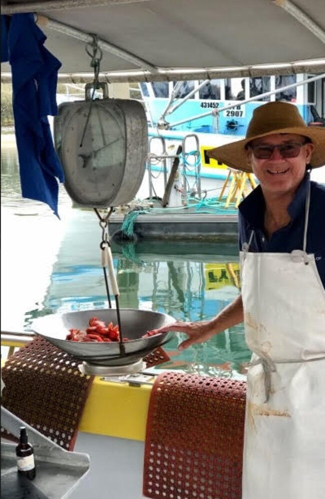 Gold Coast Fishermen's Co-op spokesperson Richard Hamilton.