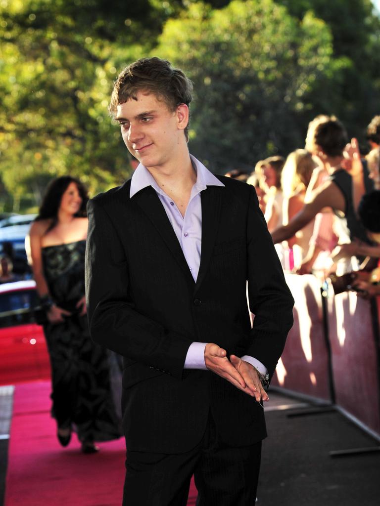 Luis Nankivell at the 2010 Centralian Senior College formal at the Alice Springs Convention Centre. Picture: NT NEWS