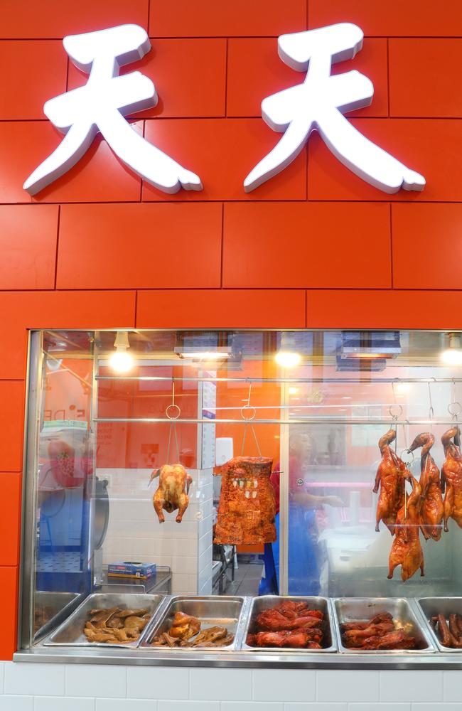 Roasted Duck at Sunrise BBQ Butcher at Sunnybank. Photo Lachie Millard