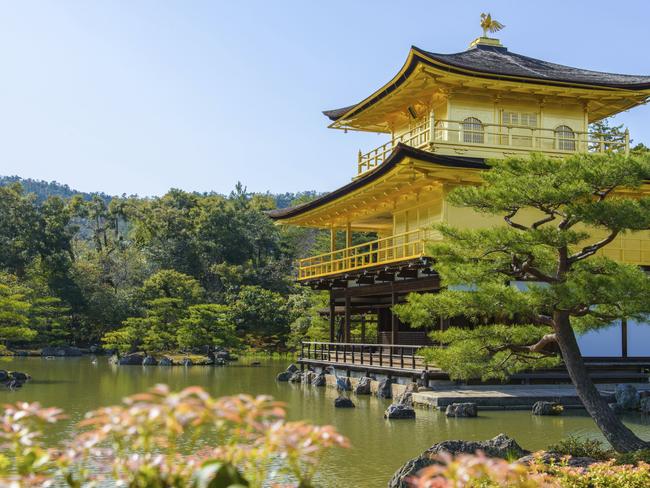 Temple of Golden Pavilion, Kyoto, Japan Photo: Thinkstock Picture: Supplied