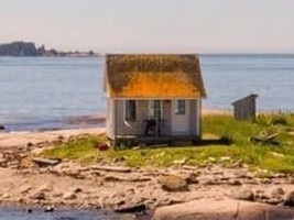 The one-bedroom home has the most picturesque views of the Atlantic Ocean. Picture: The Sun