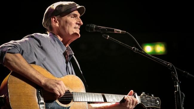 James Taylor performing at the Royal Albert Hall in London in October 2014. Picture: Christie Goodwin