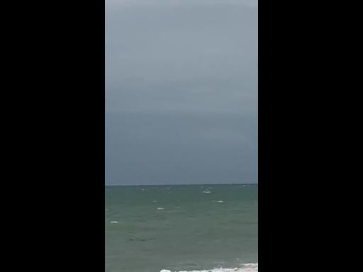 Lightning Strikes off Florida's West Coast