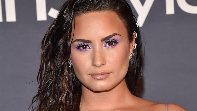 Lovato admitted recently she’s no longer sober. Picture: Tammie Arroyo/AFF