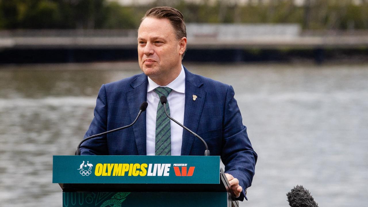 Brisbane Lord Mayor Adrian Schrinner. Picture: Patrick Hamilton/AFP