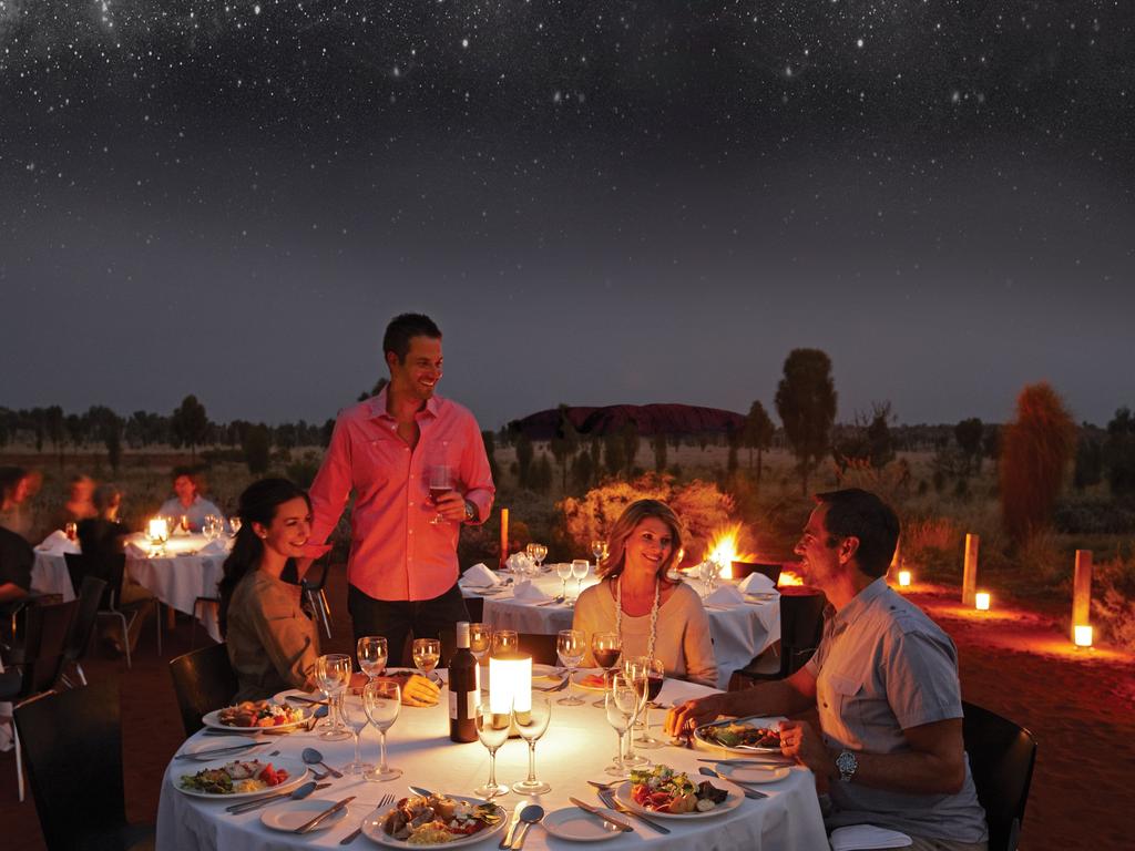 A Sounds of Silence dinner at Uluru offers one of the most spectacular dining experiences in the country.