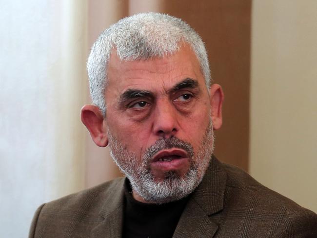 Yahya Sinwar, the mastermind behind the Hamas attack on October 7, 2023. Picture: AFP