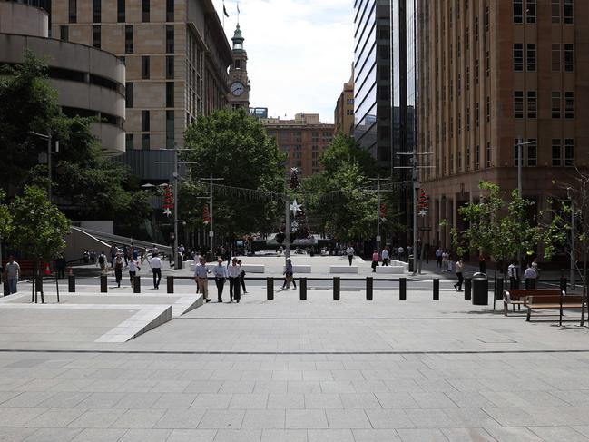 Martin Place is an area that has been earmarked as a dining hub in the Sydney CBD. Picture: Rohan Kelly