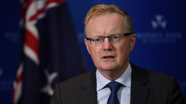 Reserve Bank governor Phillip Lowe. Picture: AAP