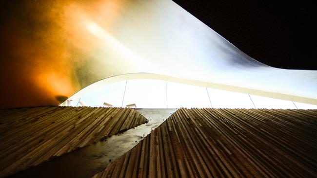 This is a spectacle. Cox Architecture for Queensland’s Waltzing Matilda Centre.