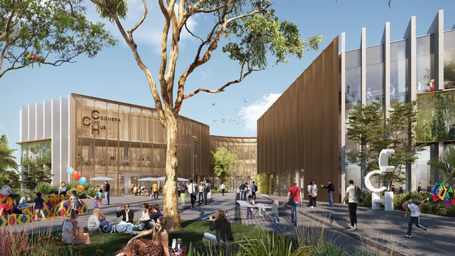 The Coomera Civic Hub will be three times the size of the existing Helensvale Library.