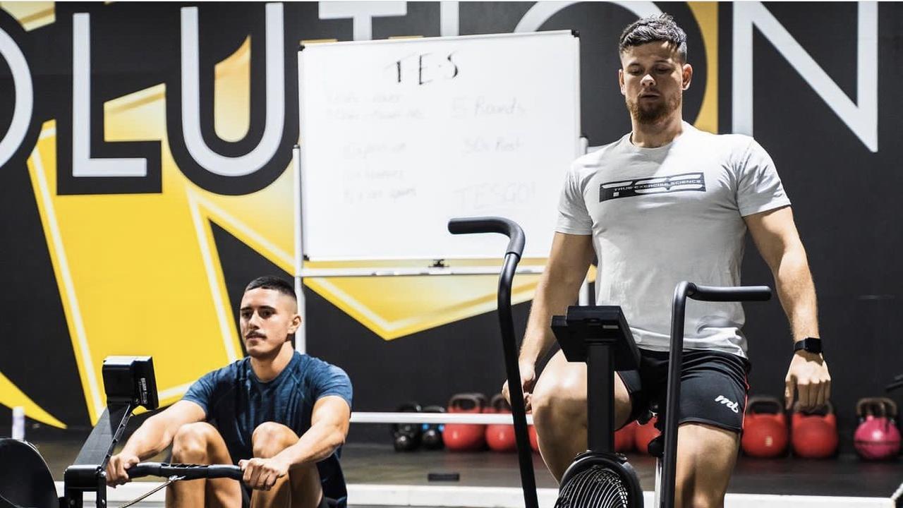 True Exercise Science representatives Christian Cordova and Clayton Karaka. Picture: Supplied.