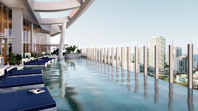 The Infinity Pool at The Darling at The Star Gold Coast