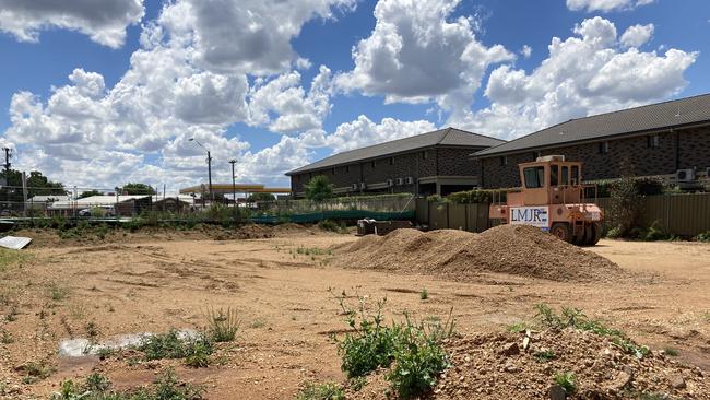 The site of the new Cattleman's Country motel units. Picture: Ryan Young