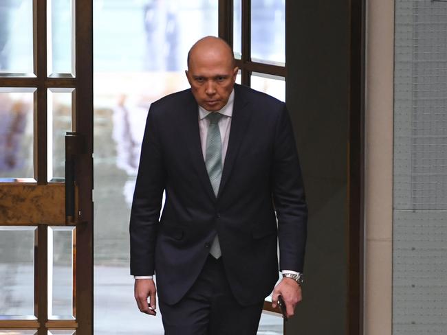 Lurching to power … The Dutton camp has been running intimidation campaign, according to the PM. Picture: Lukas Coch/AAP