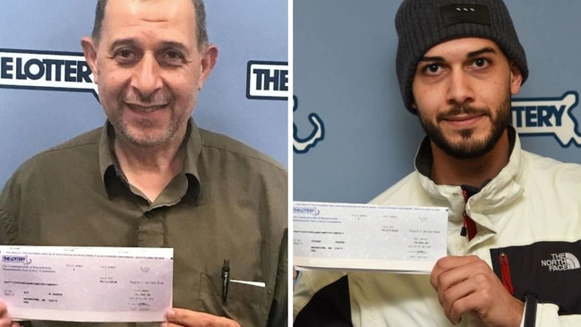 A father and son have been found guilty of a $30 million lottery scam. Picture: Mass Lottery