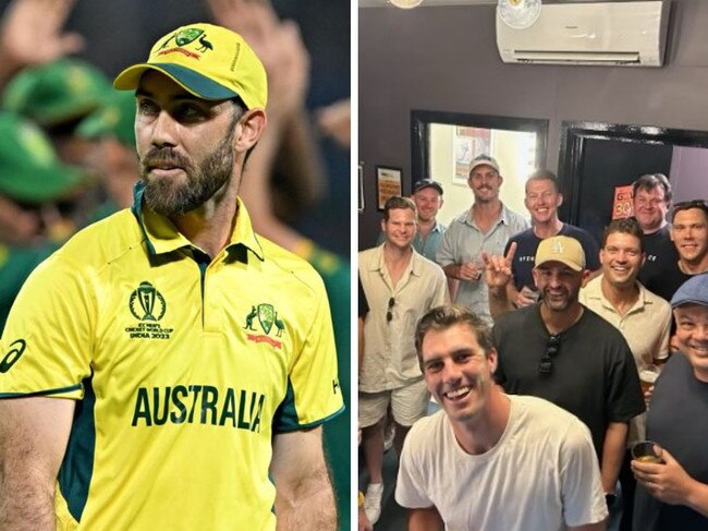 Glenn Maxwell as hospitalised after going to a gig in Adelaide.