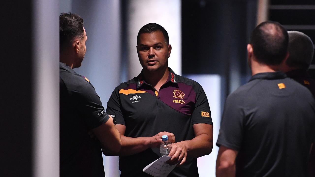 Anthony Seibold had signed with the Broncos while still contracted to Souths. Picture: AAP