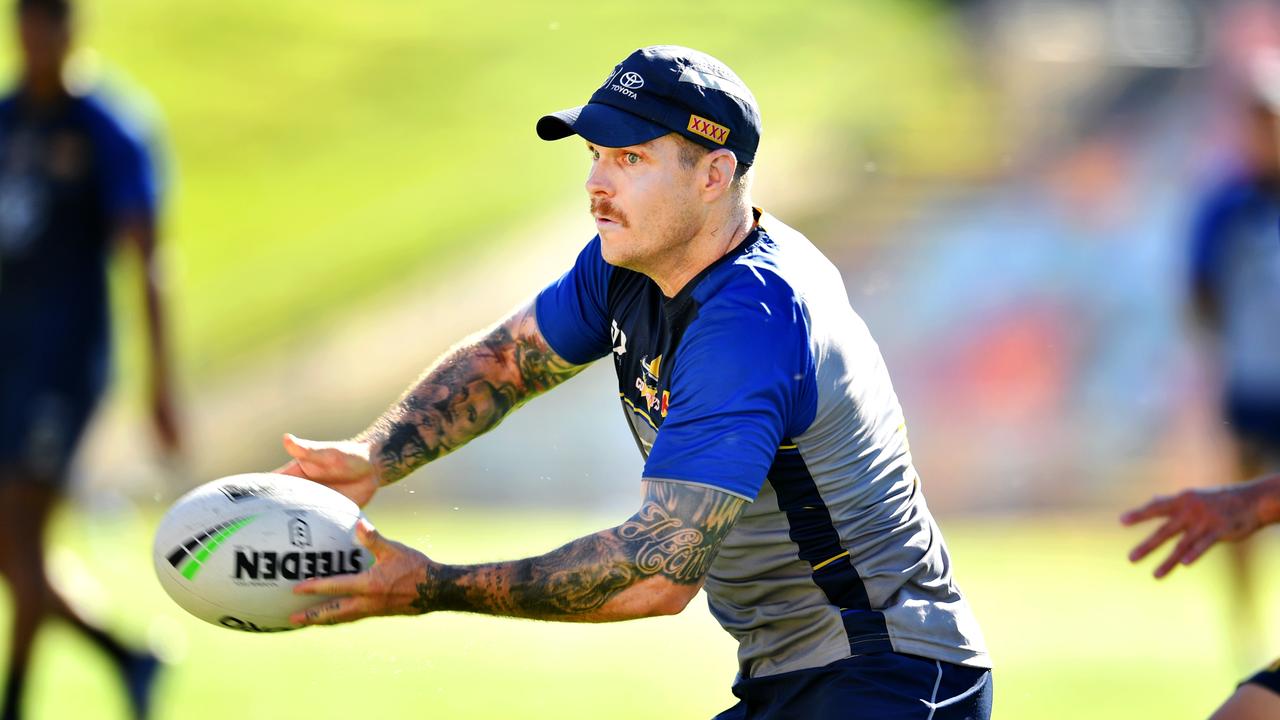 NRL; North Queensland Cowboys pre-season training at Willows Sports Complex. Ben Hampton. Picture: Alix Sweeney