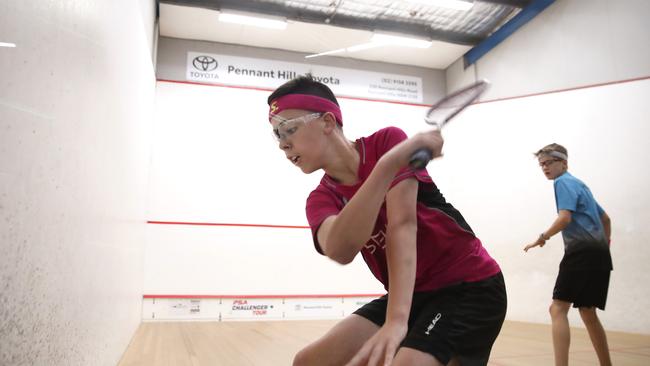 Country player Henry Kross competing at the Oceania Junior Championships. Picture: Gregg Porteous