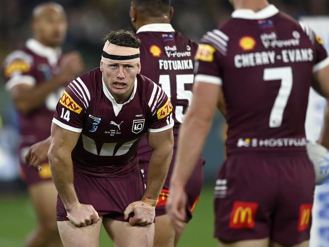 Harry Grant is carrying a sternum injury. Picture: NRL Photos