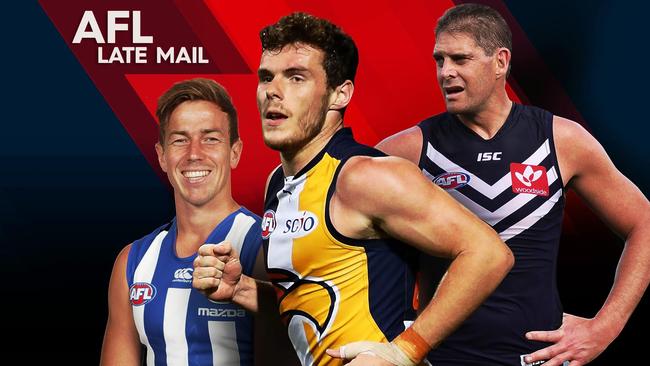 Round 11 AFL Late Mail.