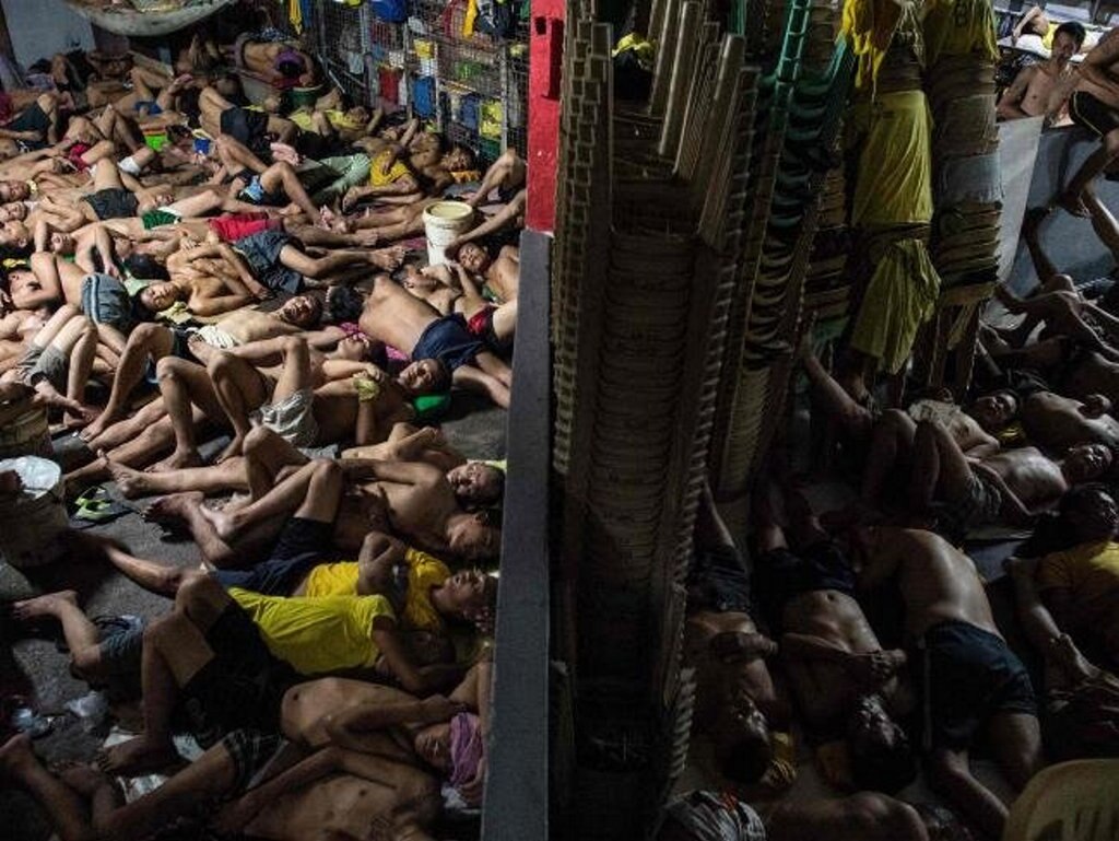 OVERCROWDED: Inmates, such as Troy, are often living in squalor and overcrowded conditions, with lasting impacts to their mental health. Picture: AFP