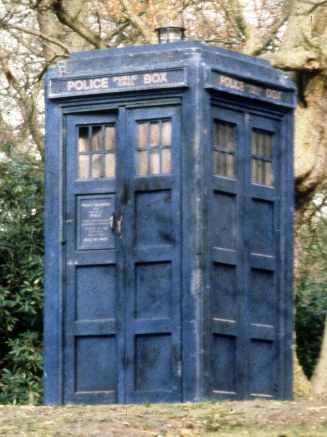 The Tardis in the BBC television show Dr Who.