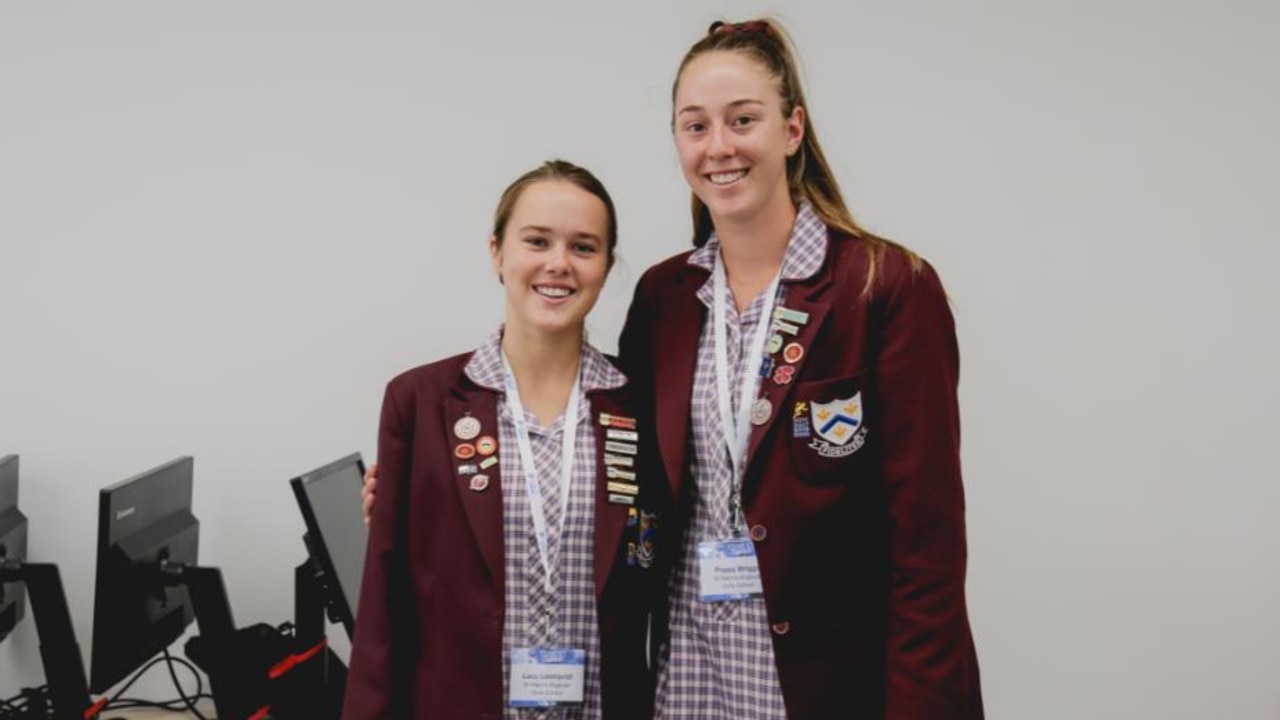 Lucy and Poppy's invention, Bin It Right, has already won another award and has received a financial investment so they can develop it further. Picture: supplied