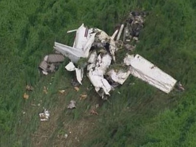 It's not yet clear why the plane crashed. Photo: 7 News