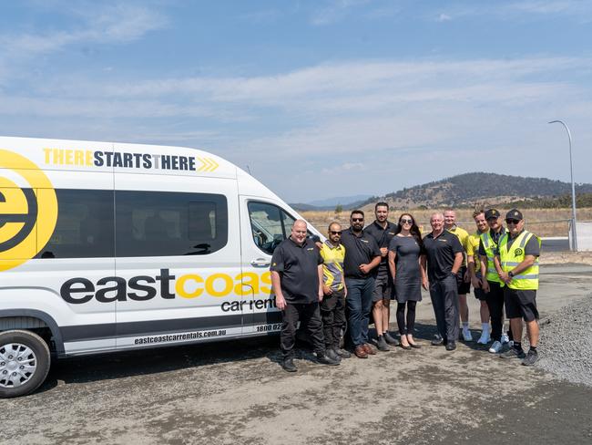 East Coast Car Rentals is building new headquarters in Hobart. Picture: Supplied.