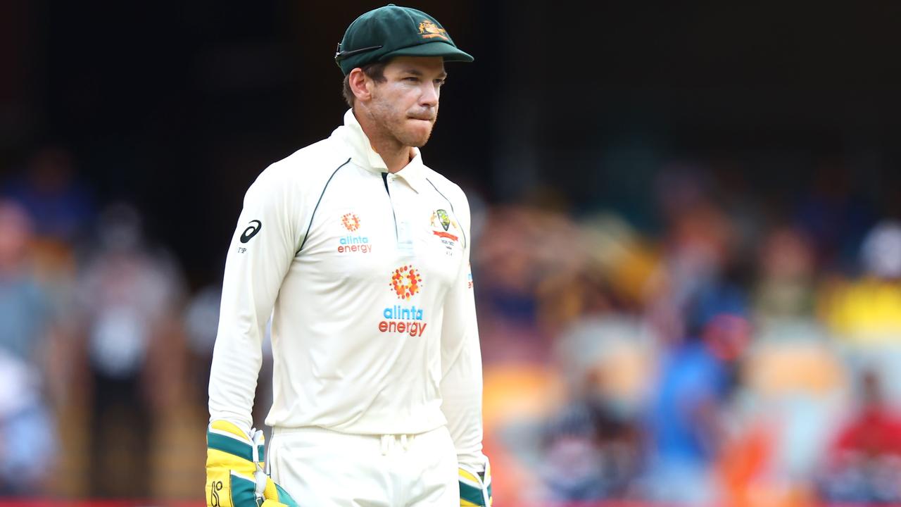 Tim Paine has been backed by Peter Handscomb. Photo: Patrick Hamilton/AFP.