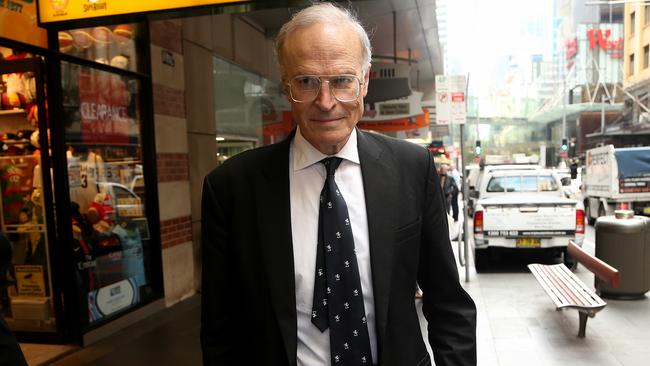 Dyson Heydon has delayed his decision on whether he will step down as head of the trade union royal commission. Picture: Adam Taylor