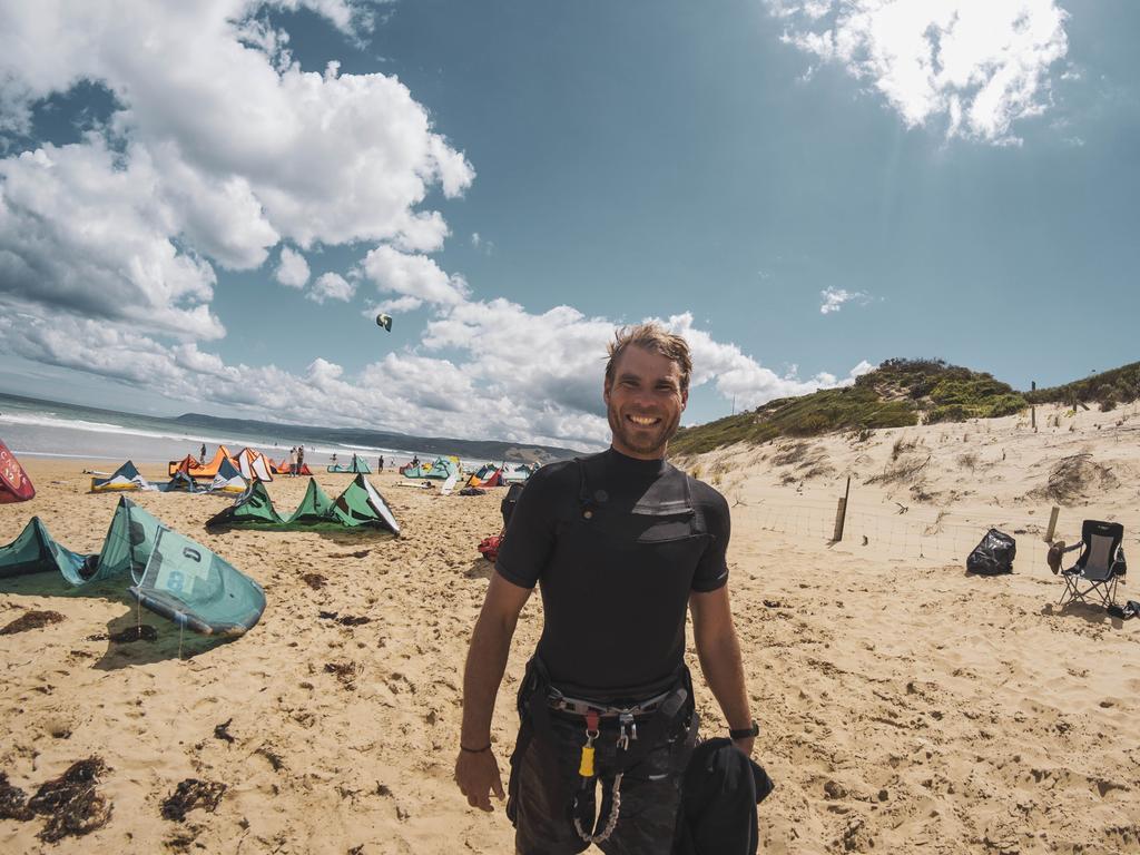 The 2021 Kiteboarding Australia Wave Nationals event was held in Torquay and Fairhaven at the weekend. Picture: Ollie Jacobs