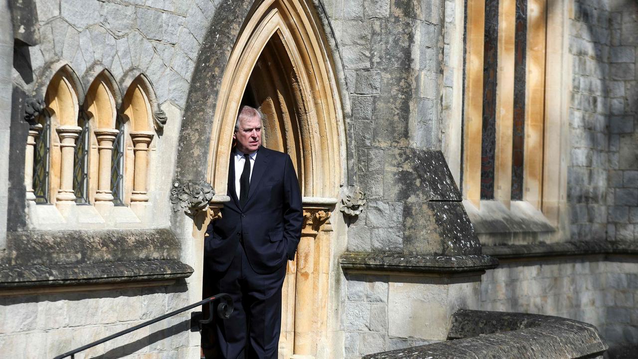 However, Prince Andrew isn’t budging. Picture: Steve Parsons/Pool/AFP