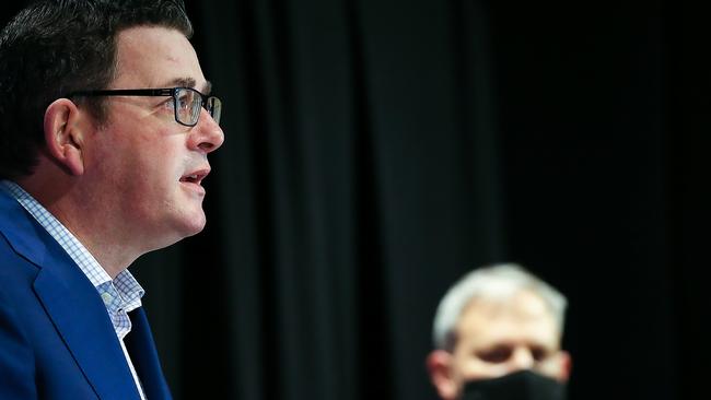 Daniel Andrews will address a press conference at 11.00am. Picture: Ian Currie.